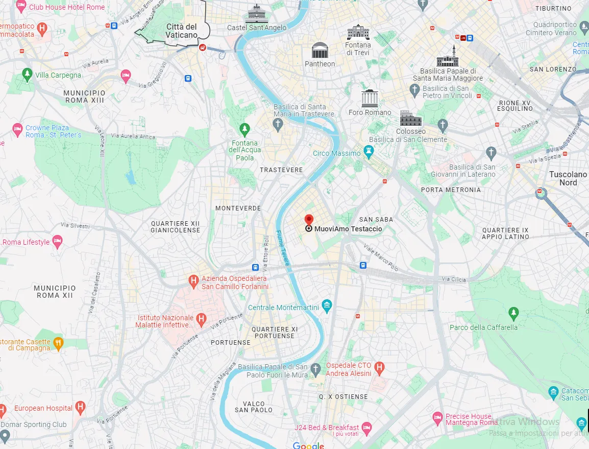 Mappa MUOVIAMO TESTACCIO