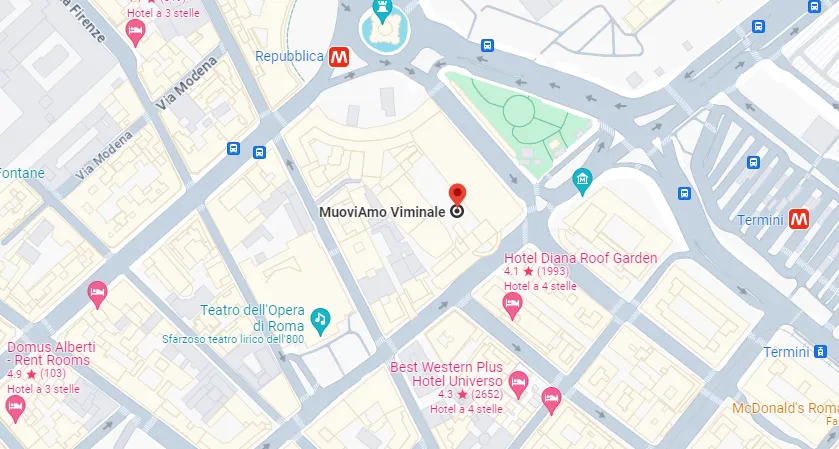 Mappa MUOVIAMO TERMINI