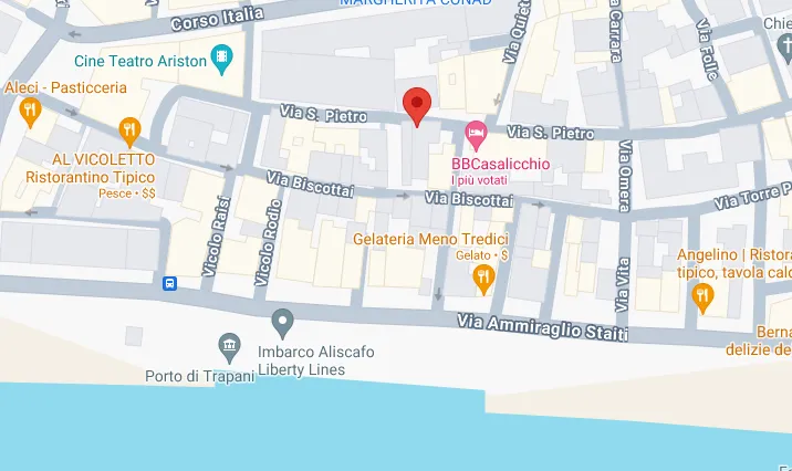 Mappa PARKING ANDROS