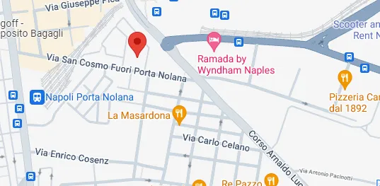 Mappa GARAGE RINALDI