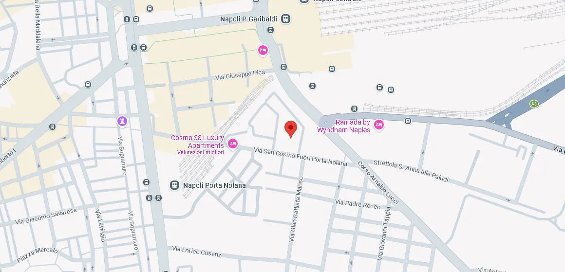 Mappa GARAGE RINALDI