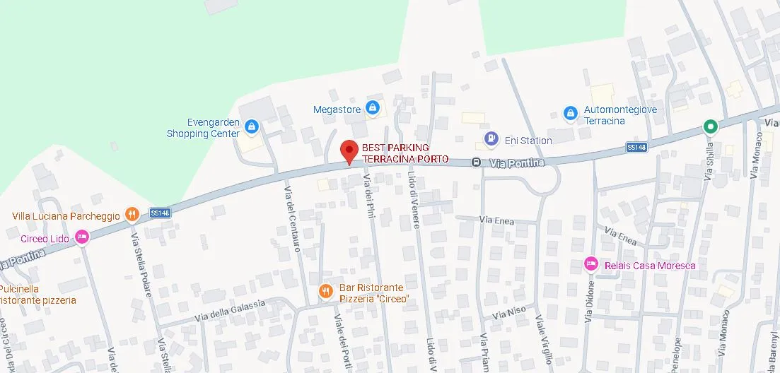 Mappa ATICAR - PARCHEGGIO CROCIERE