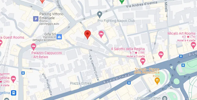 Mappa GARAGE SAN FILIPPO