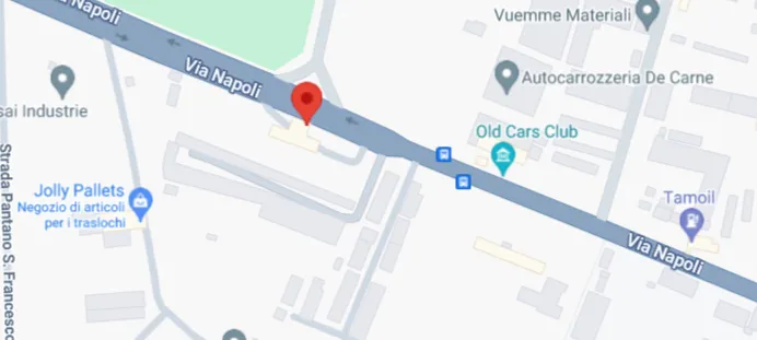 Mappa PARKING DI TULLIO