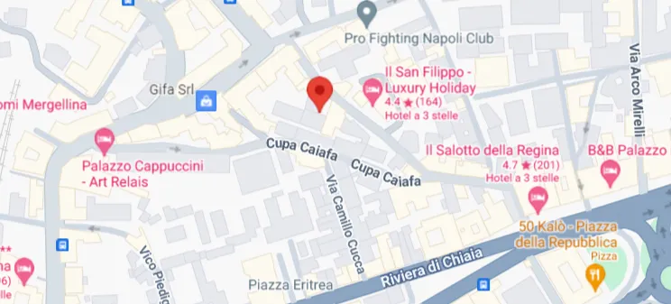 Mappa GARAGE SAN FILIPPO