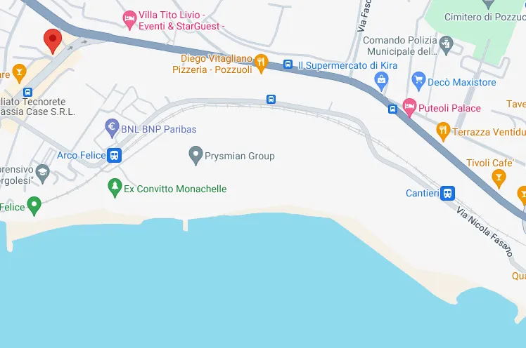 Mappa GARAGE PUTEOLI