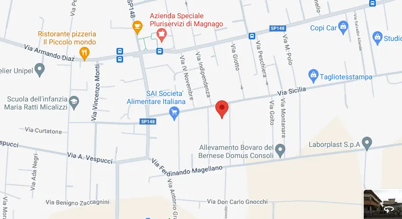 Mappa COLOSSUM PARKING