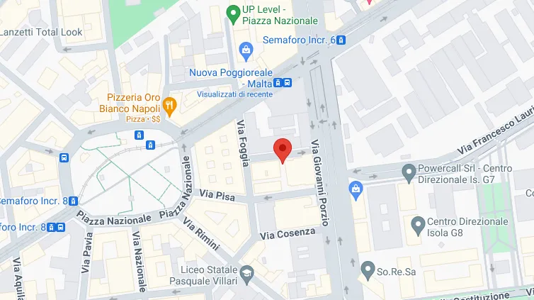 Mappa PARKING VASTO 1