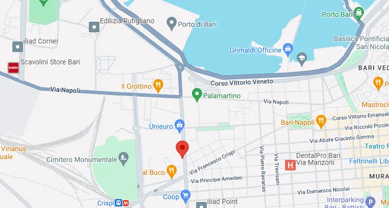 Mappa MILLEPIEDI PARK