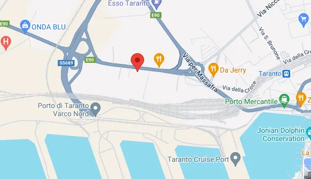 Mappa TARANTO CRUISE PARKING