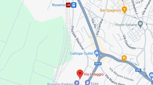 Mappa ROSARNO PARKING
