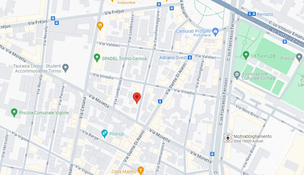 Mappa ERREESSE AUTORIMESSA