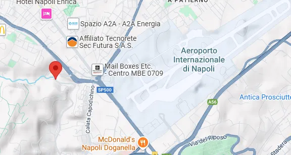 Mappa IL RADUNO PARKING AEREO