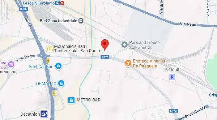 Mappa PARK AND HOUSE