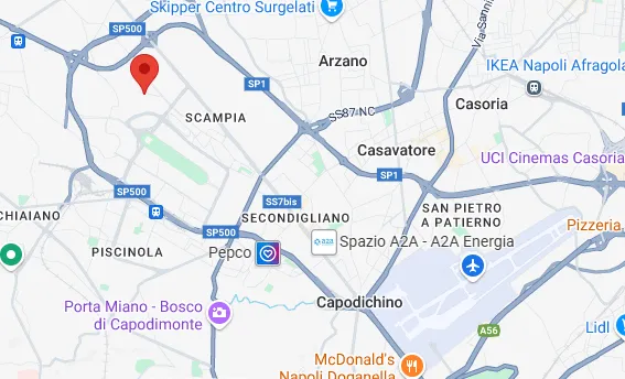 Mappa SORRENTINO PARKING