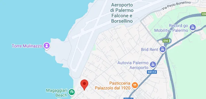 Mappa PARK & FLY Andrea Il Pirata