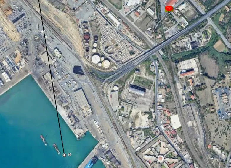 Mappa PARCHEGGIO CIVITAVECCHIA