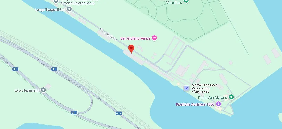 Mappa MARIVE PARKING