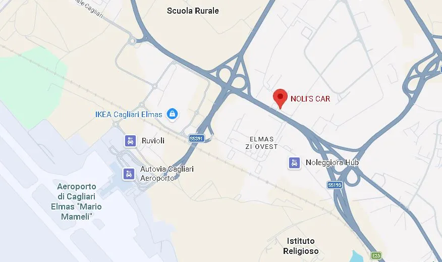 Mappa NOLI'S PARKING